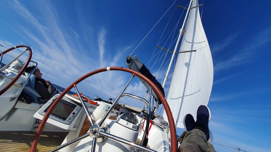 Cruising outside Jomfruland