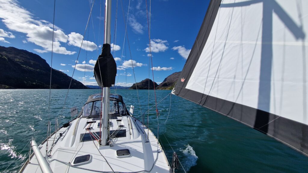 Fjord sailing
