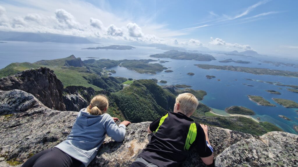 View from Rødøyløva.
