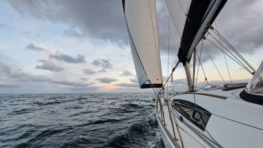 Offshore sailing